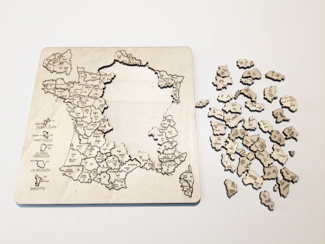 Le puzzle de la France - Vue 3