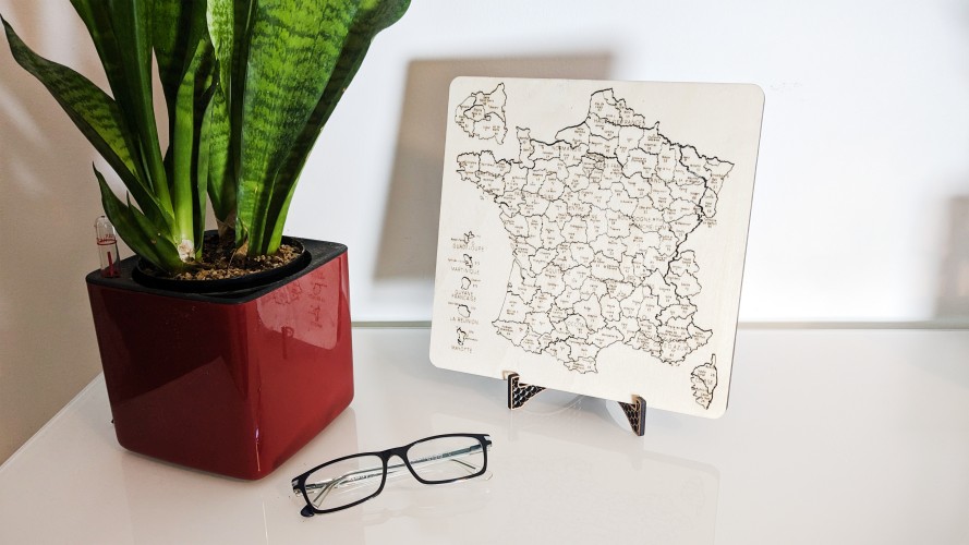 {'Le puzzle de la France'}