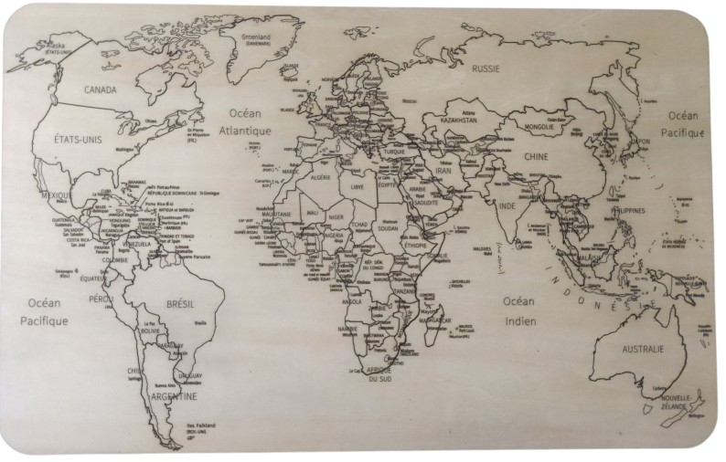Le puzzle du Monde - Vue Principale