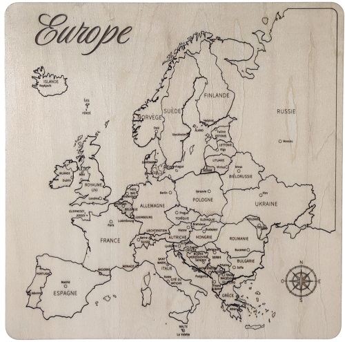 Le puzzle de l'Europe - Vue Principale