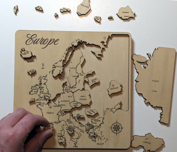 Le puzzle de l'Europe - Vue 3