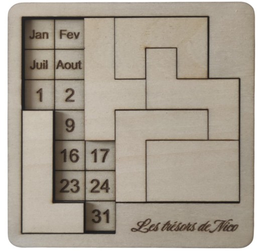 Calendrier perpétuel DM - Vue 3