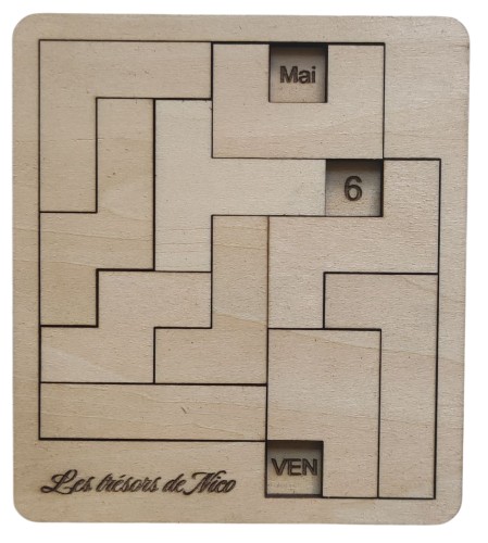 Calendrier perpétuel JDM - Vue Principale