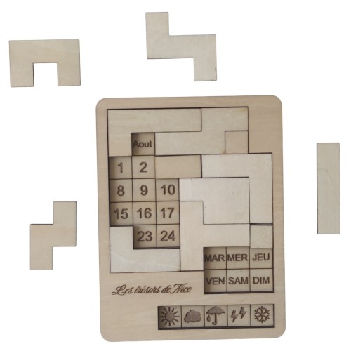 Calendrier perpétuel JDMM - Vue 2
