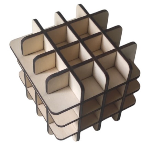Le cube des peignes - Vue 3
