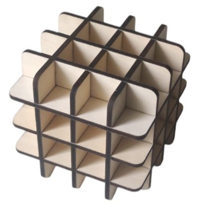 {'Le cube des peignes'}