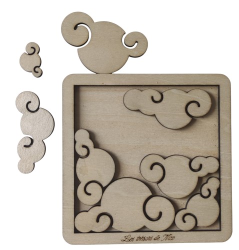 {'Le puzzle des Nuages'}