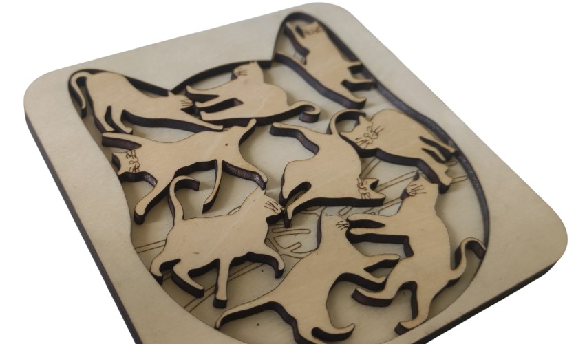 Le Puzzle des chats - Vue 3