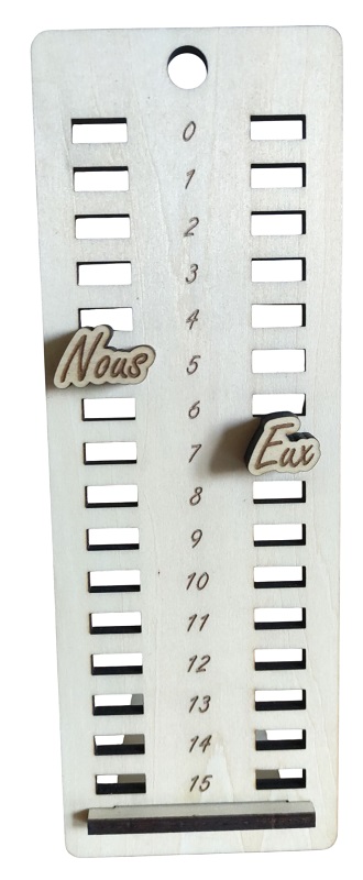 Marqueur 15 Points Palet - Vue Principale