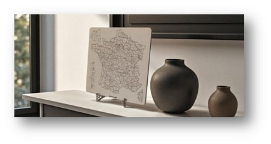 Chevalet cartes - Vue 2