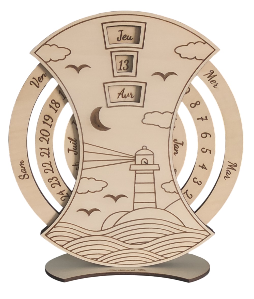Calendrier perpetuel - Port - Vue Principale