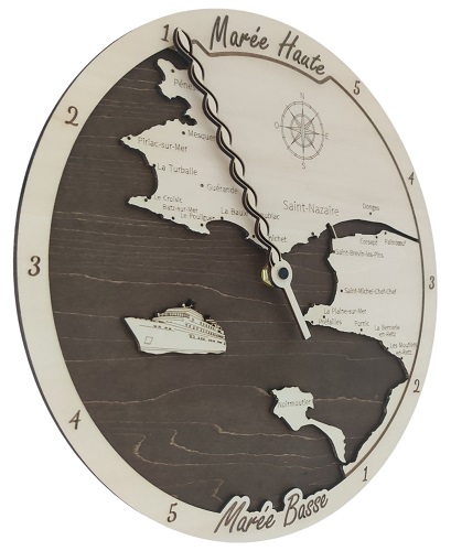 {'Horloge des marées - Loire-Atlantique'}