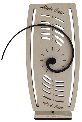 {'Horloge Fibonnacci Marine'}